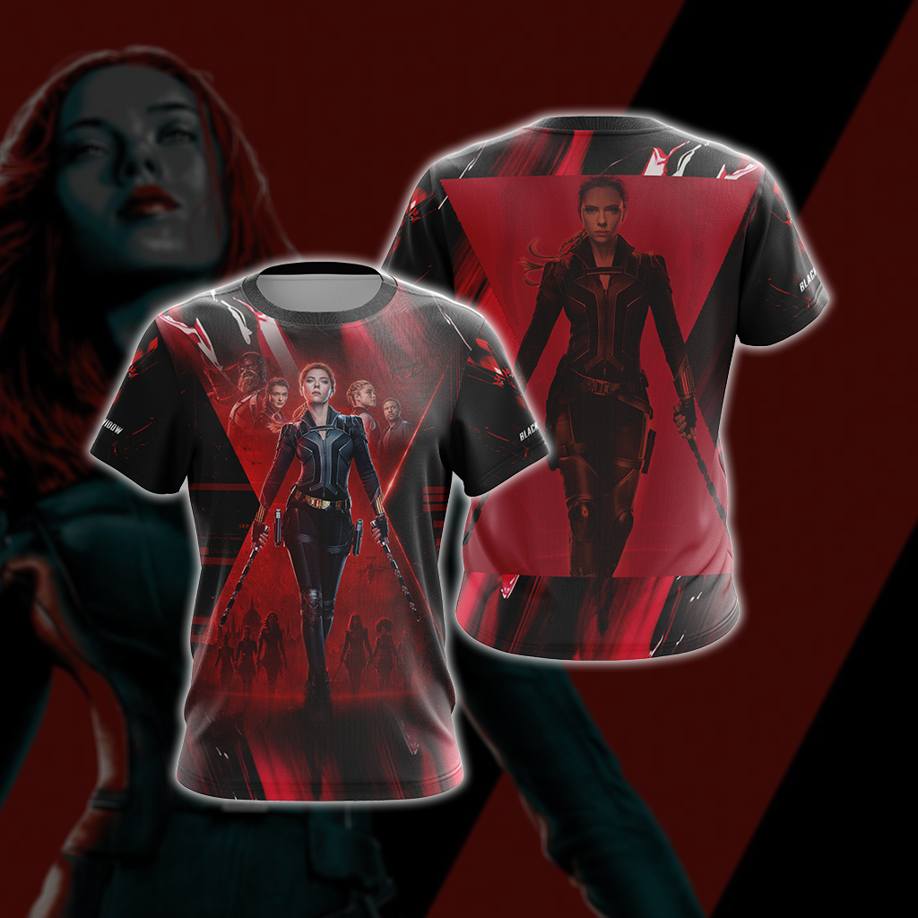 Black Widow New Style Unisex 3D T-shirt