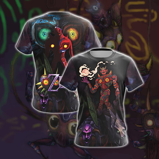 The Legend Of Zelda Majora's Wrath New Look Unisex 3D T-shirt T-shirt