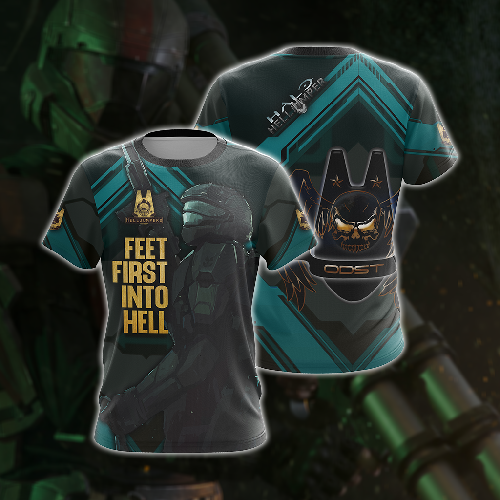 Halo - Helljumper Unisex 3D T-shirt T-shirt