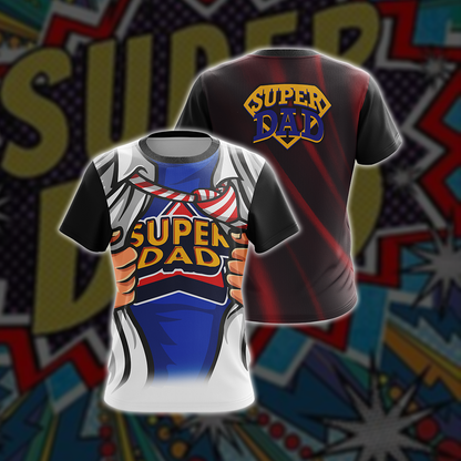 Super Dad Father's Day Unisex 3D T-shirt