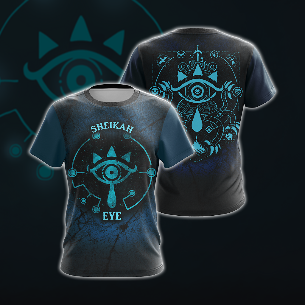 The Legend of Zelda - Sheikah Eye New Unisex 3D T-shirt T-shirt