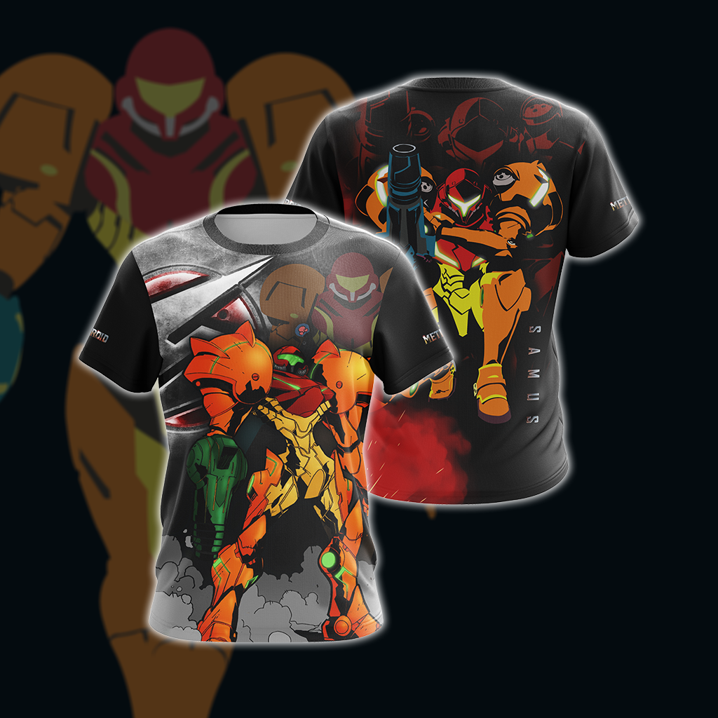 Metroid Samus New Look Unisex 3D T-shirt