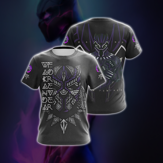 Black Panther Wakanda Forever Unisex 3D T-shirt T-shirt
