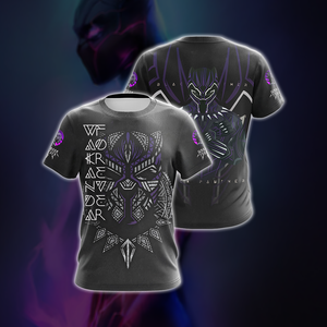 Black Panther Wakanda Forever Unisex 3D T-shirt