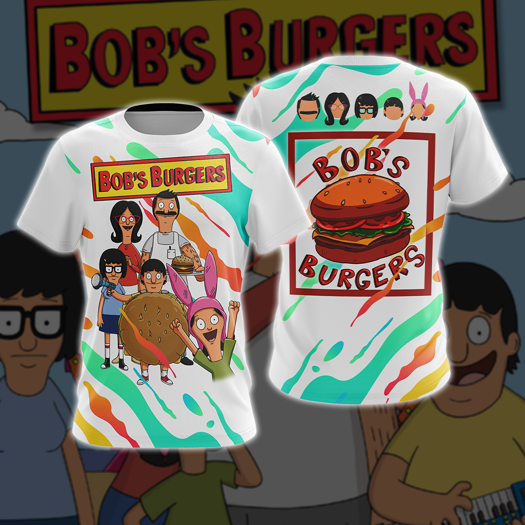 Bob's Burgers New Unisex 3D T-shirt