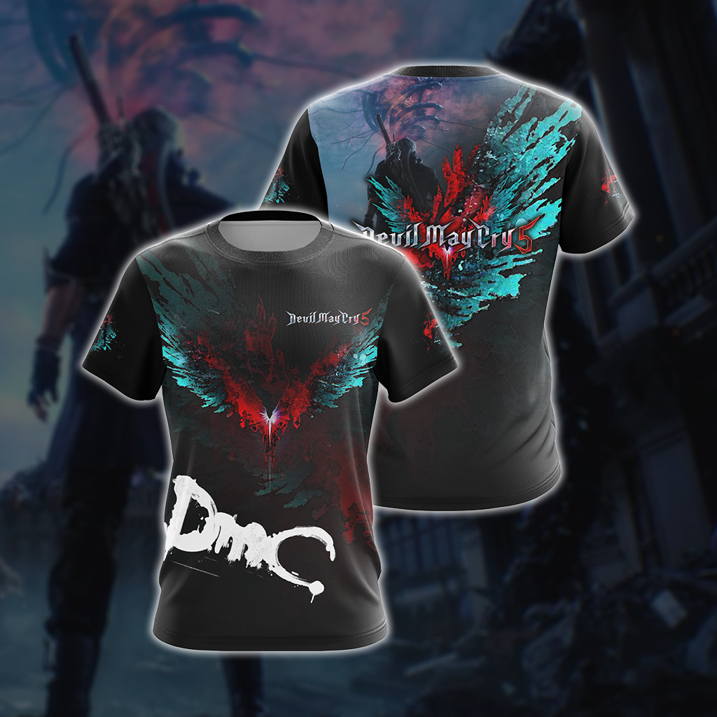 Devil May Cry 5 Unisex 3D T-shirt T-shirt
