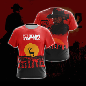 Red Dead Redemption 2 New Look Unisex 3D T-shirt