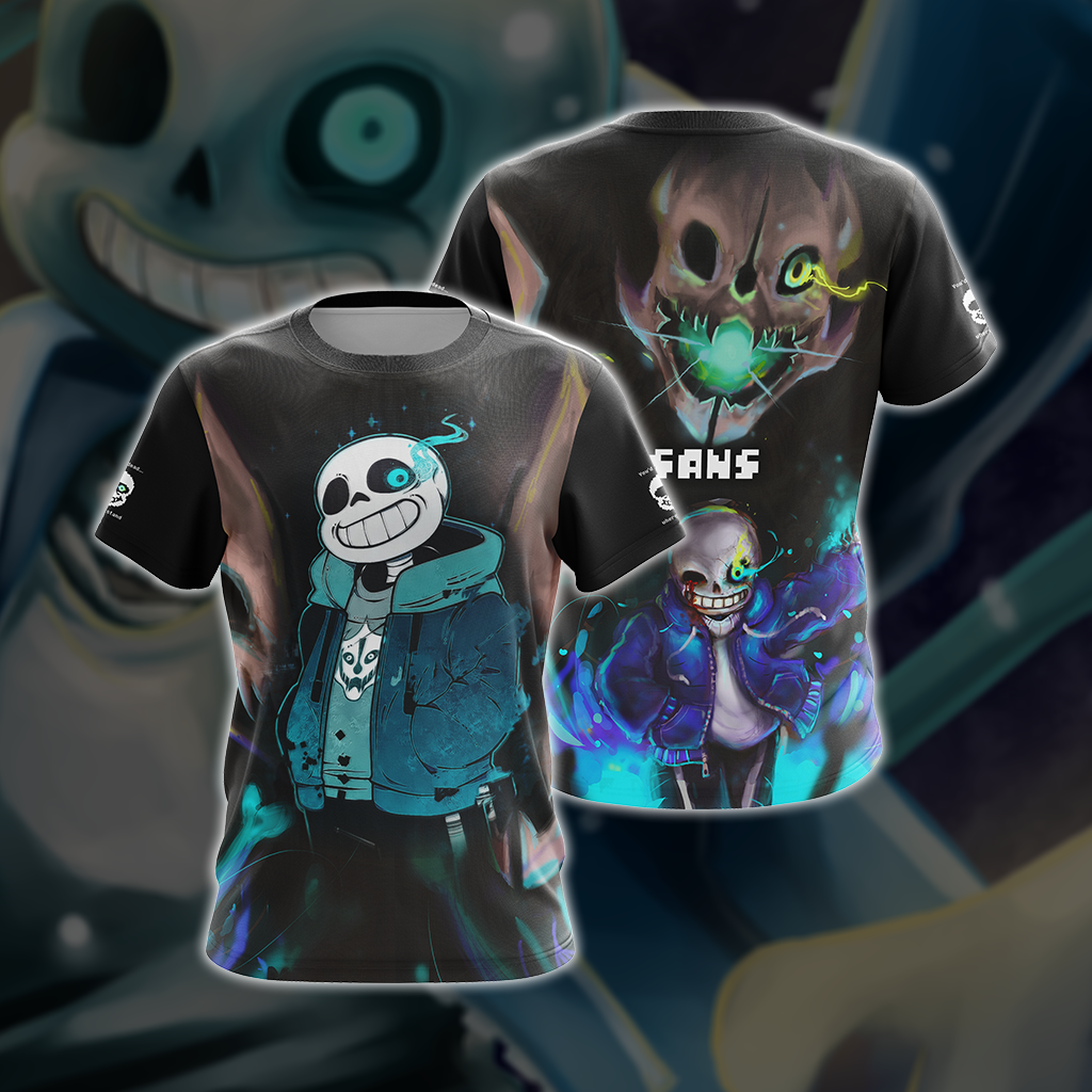 Undertale Sans Unisex 3D T-shirt T-shirt