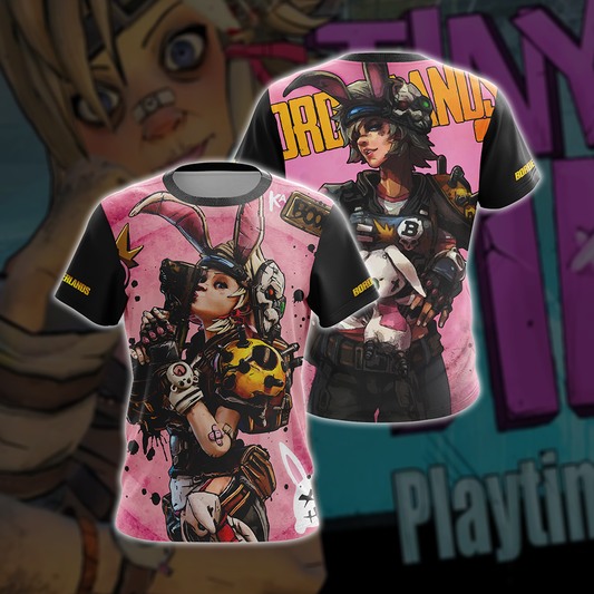 Borderlands 3 - Tina Boom Unisex 3D T-shirt T-shirt