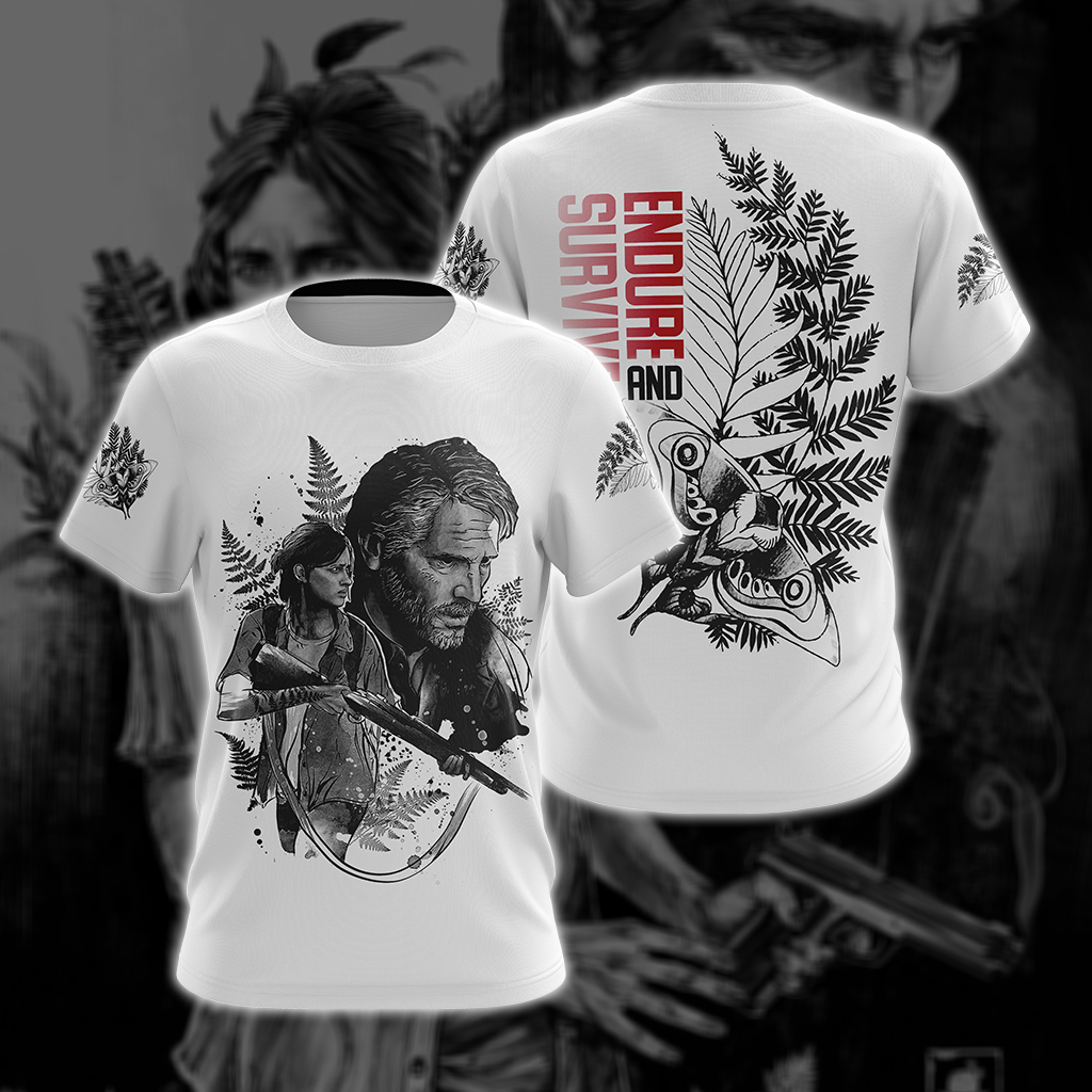 The Last Of Us - Endure And Survive Unisex 3D T-shirt T-shirt