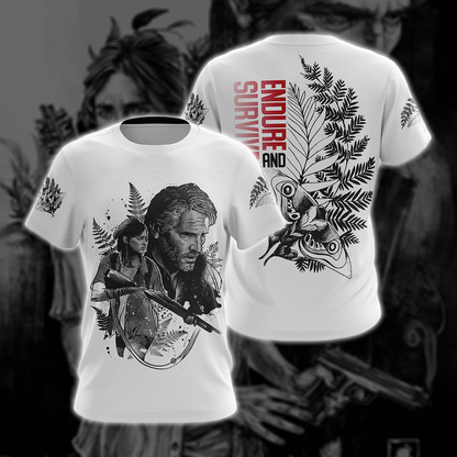 The Last Of Us - Endure And Survive Unisex 3D T-shirt T-shirt