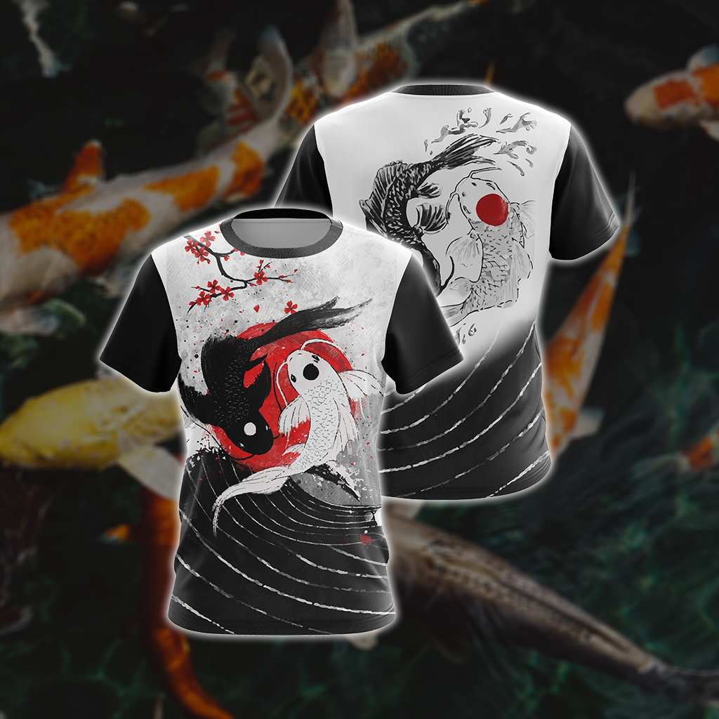 Koi Fish Unisex 3D T-shirt T-shirt