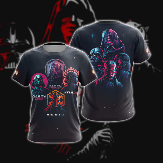 Star Wars - Villains Unisex 3D T-shirt T-shirt