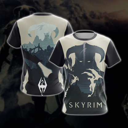 The Elder Scrolls: Skyrim Unisex 3D T-shirt T-shirt