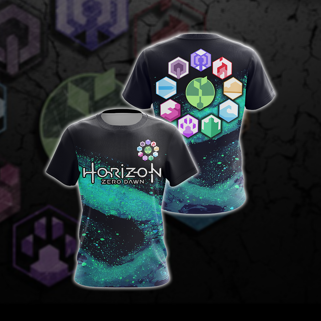 Horizon Zero Dawn - Gaia Unisex 3D T-shirt T-shirt