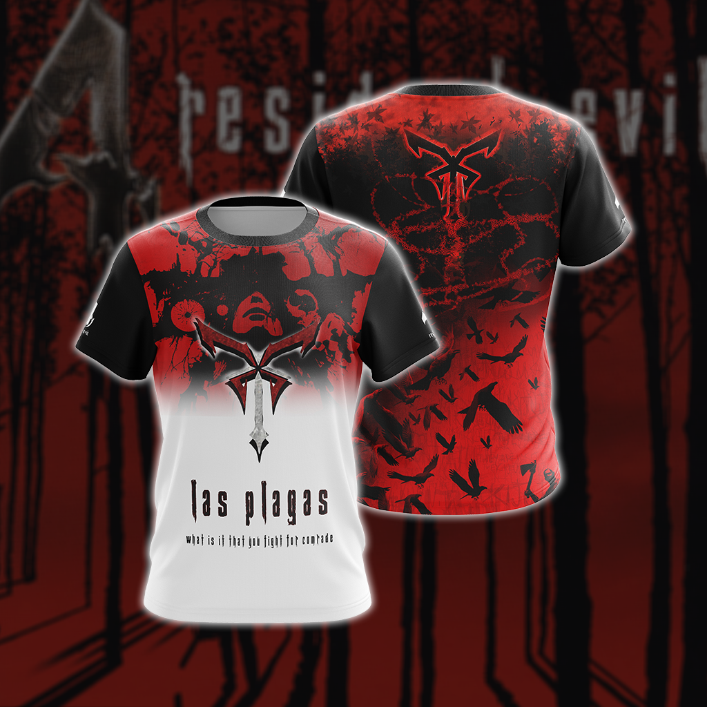 Resident Evil - Las Plagas Unisex 3D T-shirt T-shirt
