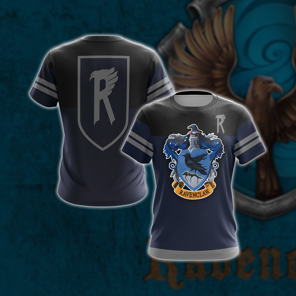 Harry Potter - Wise Like A Ravenclaw New Style Unisex 3D T-shirt