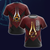Halo 5 - Arbiter Emblem Unisex 3D T-shirt
