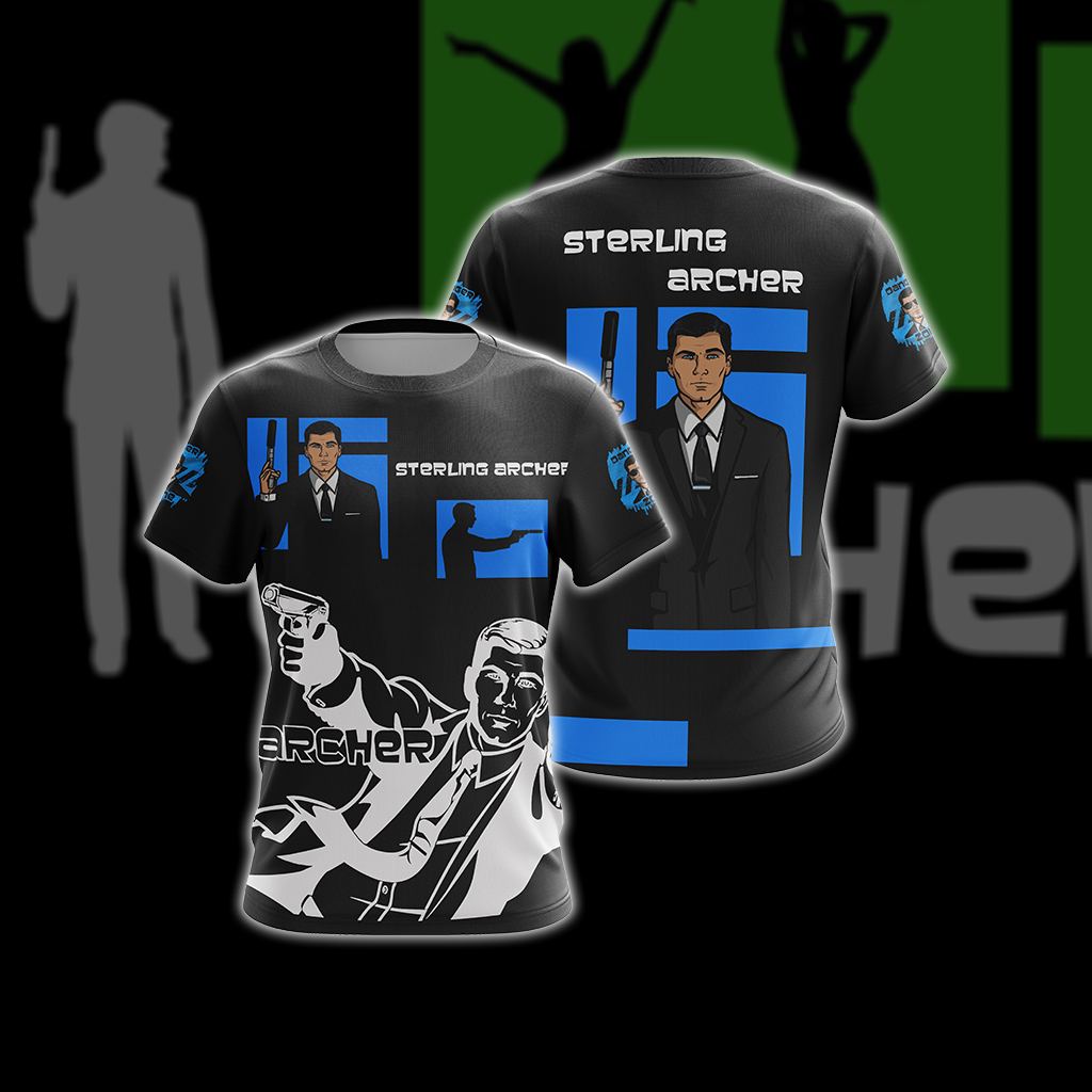 Sterling Archer Unisex 3D T-shirt T-shirt