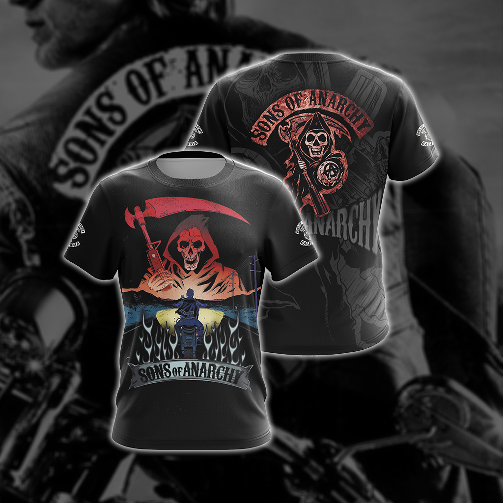 Sons of Anarchy New Style Unisex 3D T-shirt T-shirt