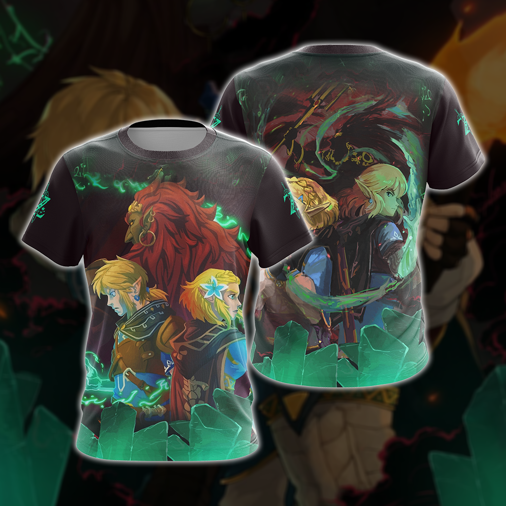 The Legend Of Zelda: Breath Of The Wild (BotW) Link, Zelda And Ganondorf Unisex 3D T-shirt T-shirt