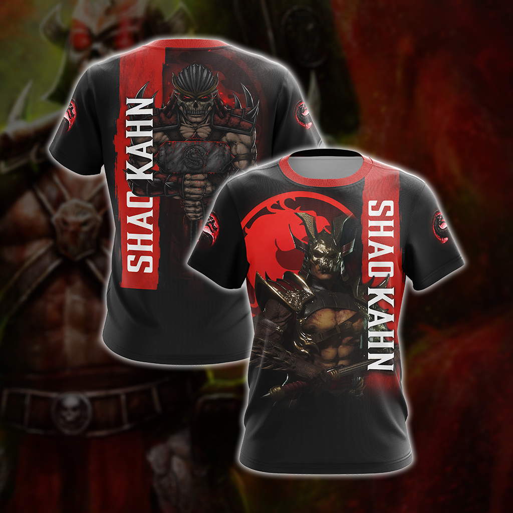 Mortal Kombat Shao Kahn Unisex 3D T-shirt T-shirt