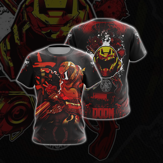 Doom - Slayers New Style Unisex 3D T-shirt T-shirt