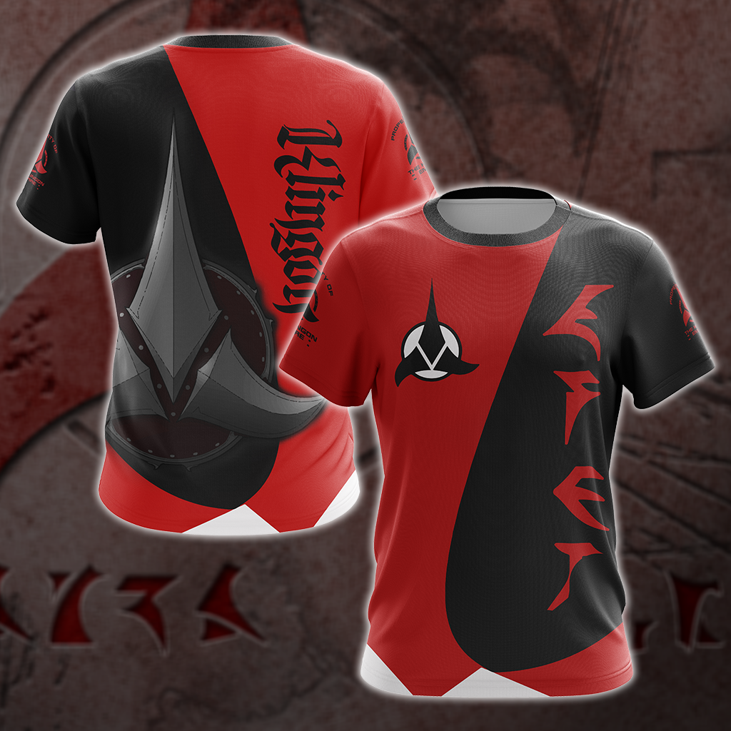 Star Trek - Klingon Empire Flag Unisex 3D T-shirt T-shirt