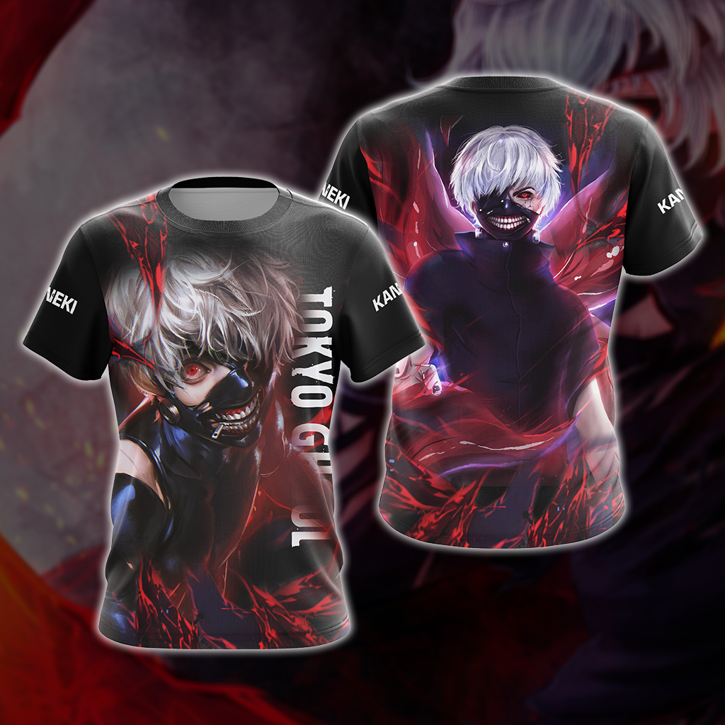 Tokyo Ghoul - Kaneki Ken Unisex 3D T-shirt T-shirt