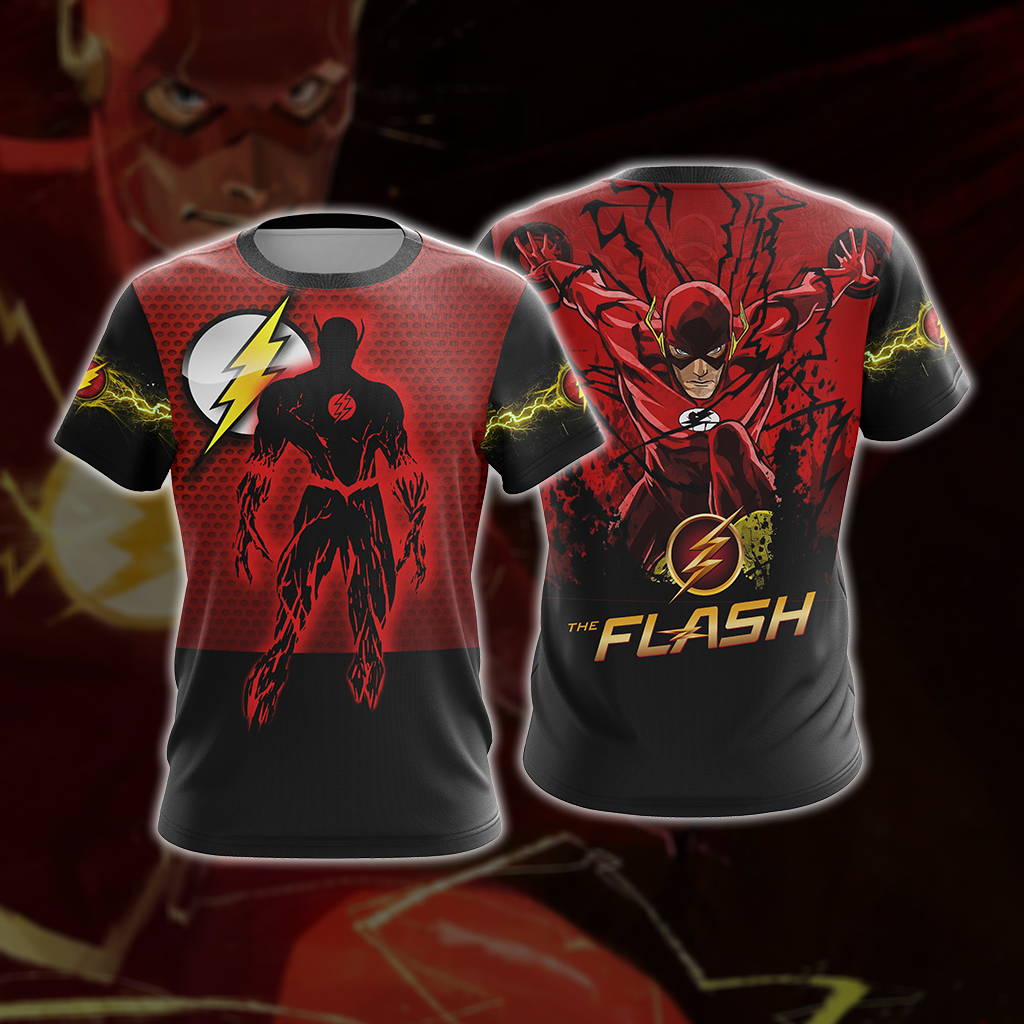 DC The Flash New Version Unisex 3D T-shirt