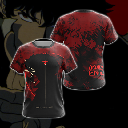 Cowboy Bebop - Spike Unisex 3D T-shirt T-shirt