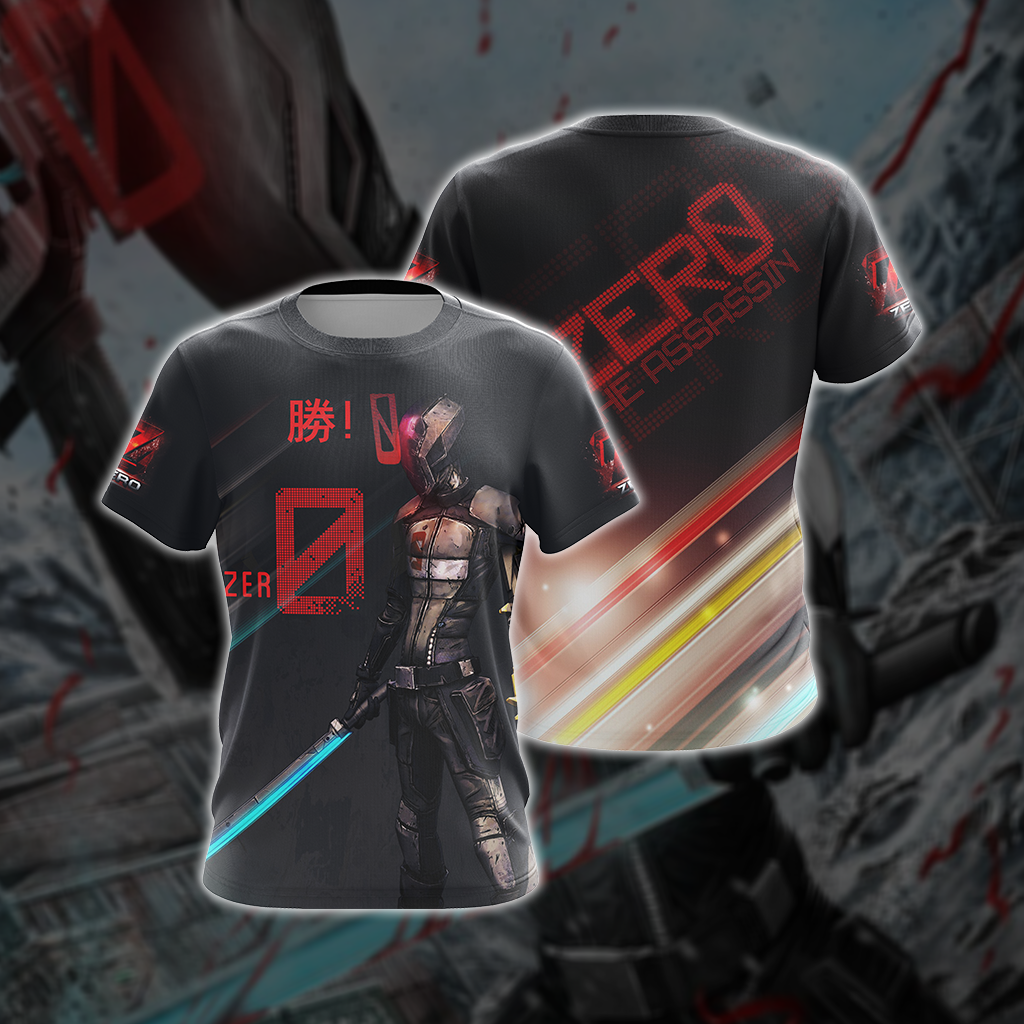 Borderlands - Zero Assassin New Unisex 3D T-shirt