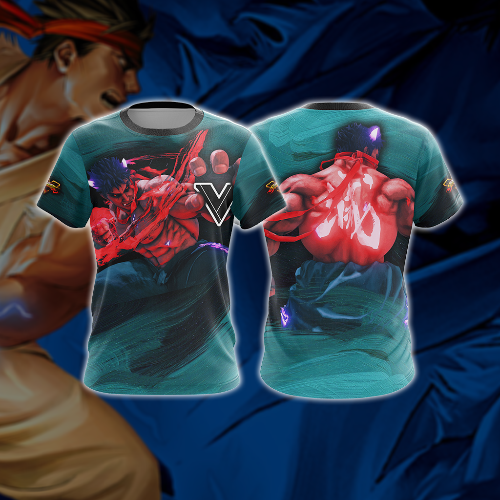 Street Fighter V Unisex 3D T-shirt T-shirt