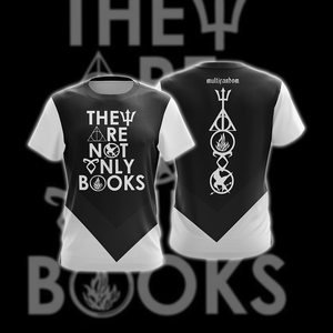 Multifandom - They Are Not Only Books Unisex 3D T-shirt