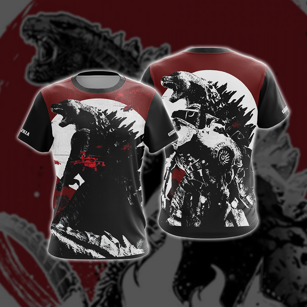 Godzilla New Unisex 3D T-shirt