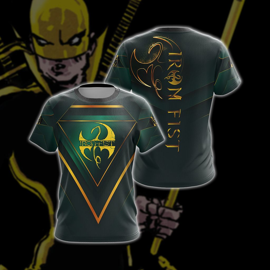 Iron Fist (comics) New Unisex 3D T-shirt T-shirt