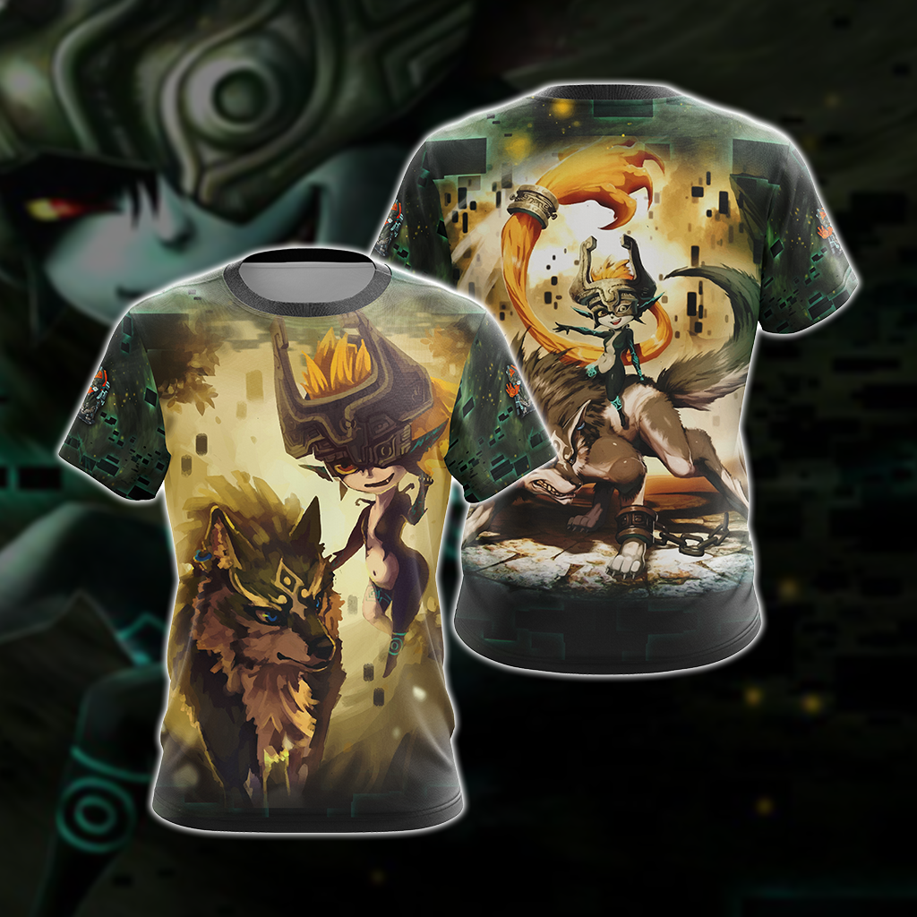 Legend of Zelda - Midna New Version Unisex 3D T-shirt T-shirt S 