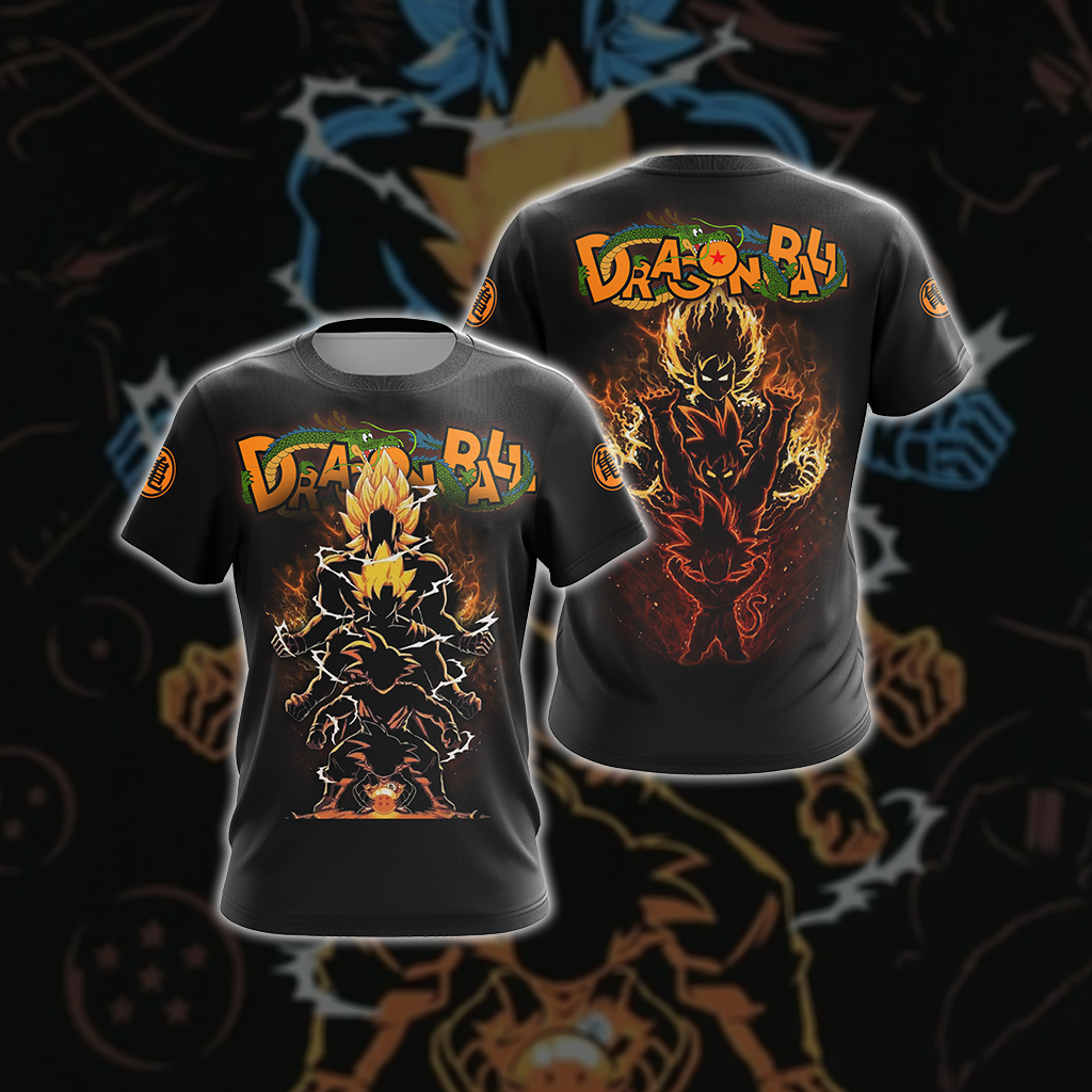 Dragon Ball Son Goku Power Unisex 3D T-shirt T-shirt