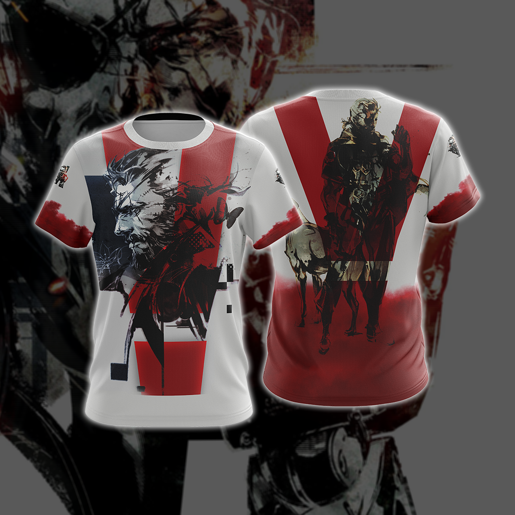 Metal Gear Solid Game Unisex 3D T-shirt T-shirt