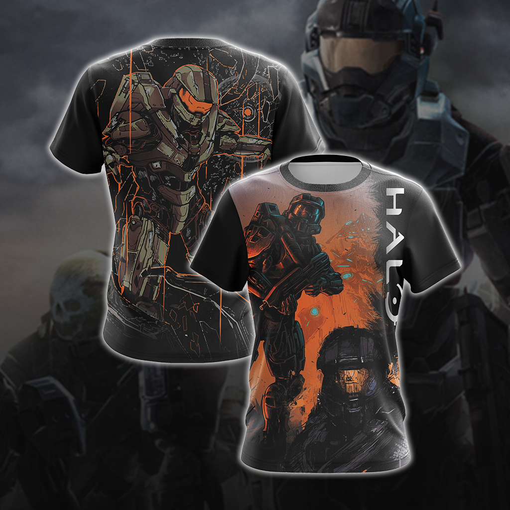 Halo New Unisex 3D T-shirt