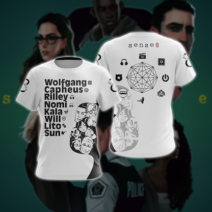 Sense8 New Style Unisex 3D T-shirt T-shirt