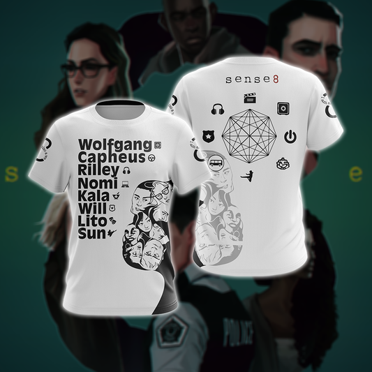Sense8 New Style Unisex 3D T-shirt T-shirt