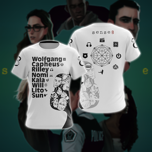 Sense8 New Style Unisex 3D T-shirt