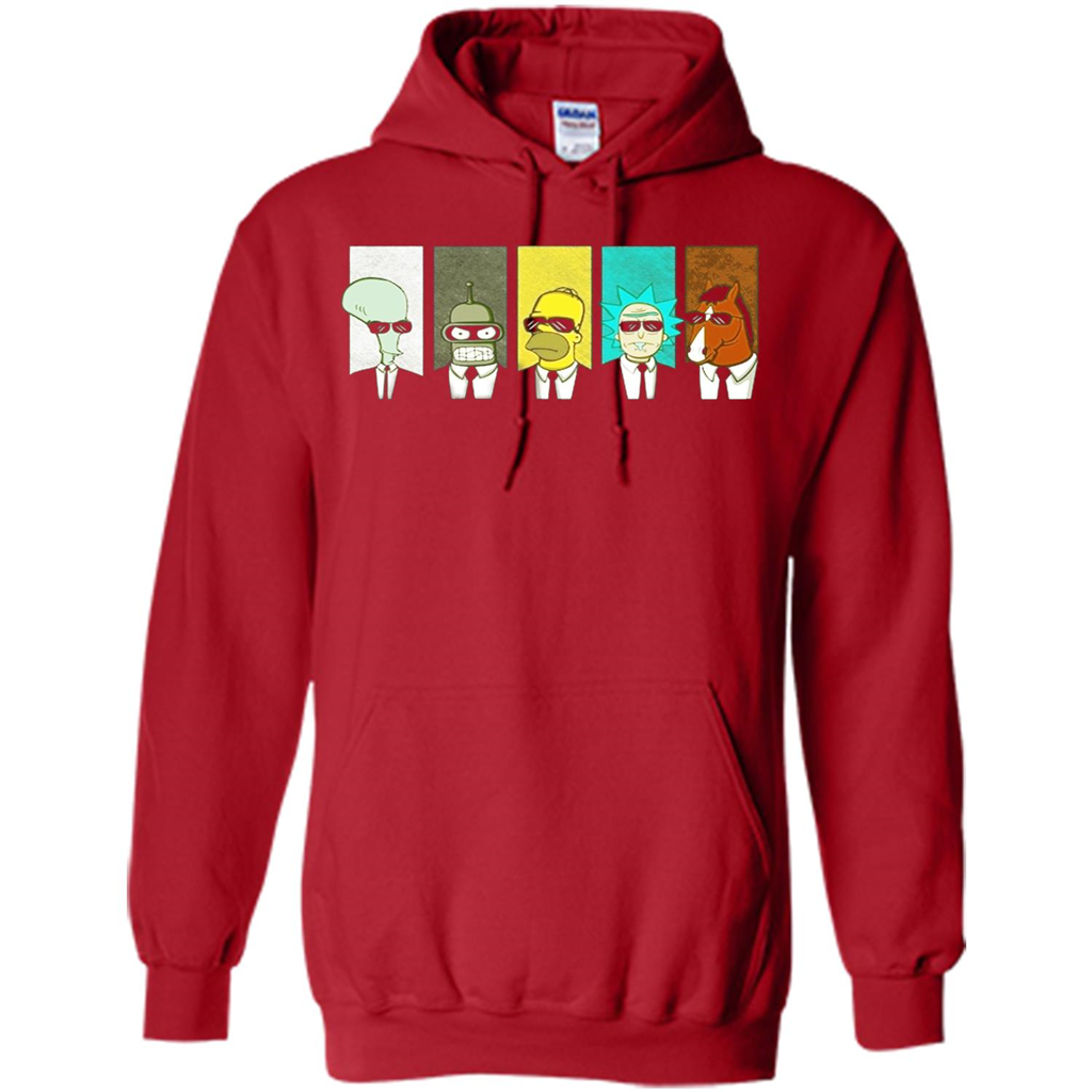 Form Into Rick And Go To The Morty T-shirt Red