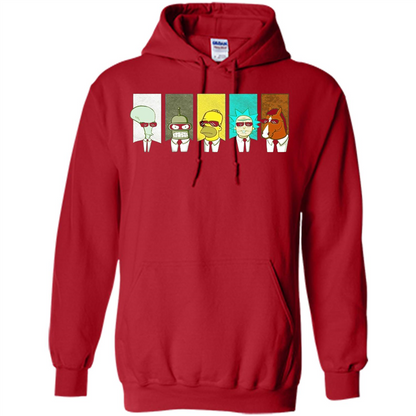 Form Into Rick And Go To The Morty T-shirt Red