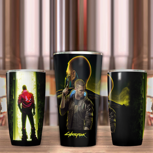 Cyberpunk 2077 Video Game Insulated Stainless Steel Tumbler 20oz / 30oz   