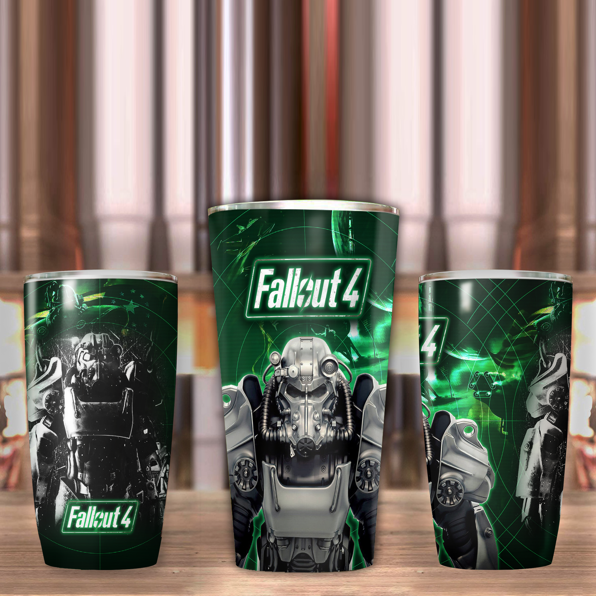 Fallout 4 Video Game Insulated Stainless Steel Tumbler 20oz / 30oz