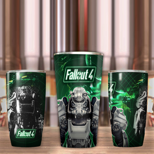 Fallout 4 Video Game Insulated Stainless Steel Tumbler 20oz / 30oz   