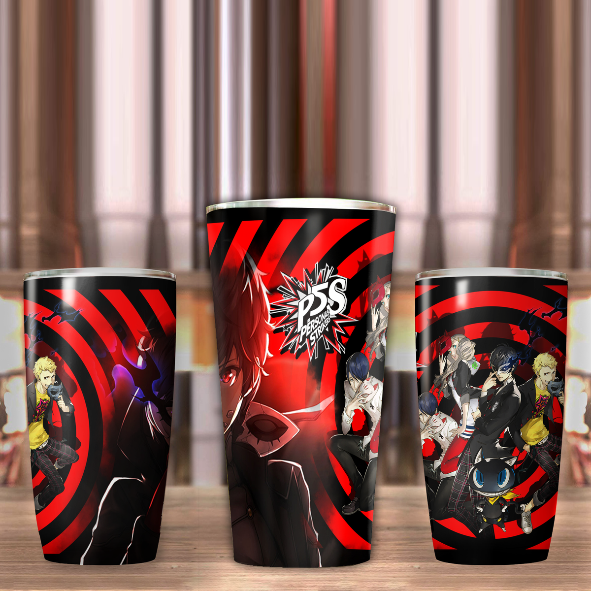 Persona 5 Strikers Video Game Insulated Stainless Steel Tumbler 20oz / 30oz