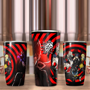 Persona 5 Strikers Video Game Insulated Stainless Steel Tumbler 20oz / 30oz   